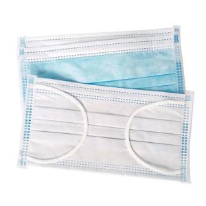 Quality OEM 3 Ply Disposable Face Mask Civil Use Disposable Surgical Mask Comfortable wholesale