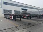 80 Ton 40ft 45ft Used 4 Axle Flatbed Semi Trailer