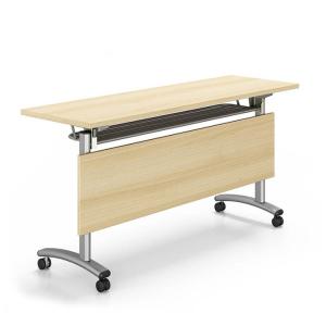 Quality Maple Color Foldable Training Desk Waterproof Computer Training Desk wholesale