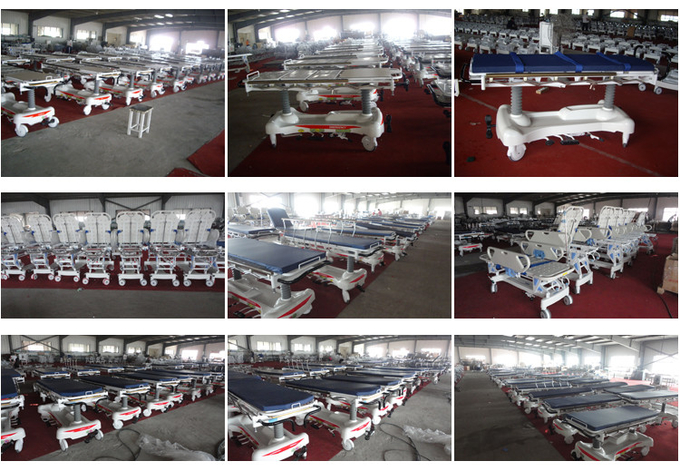 2 Function Manual Crank Medical Hospital Bed With Customize LOGO