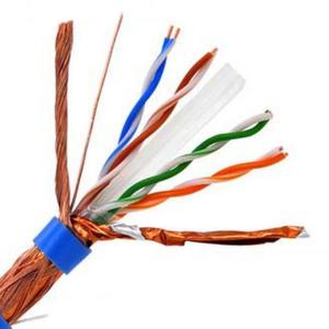 Quality Indoor Waterproof S/FTP Lan Cable CCA Cat6 Communication Network Gigabit wholesale