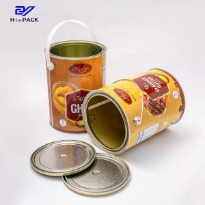 Quality 5000ml Printed Food Bucket Packaging Hygienic Sterilization 20L Metal Pail wholesale