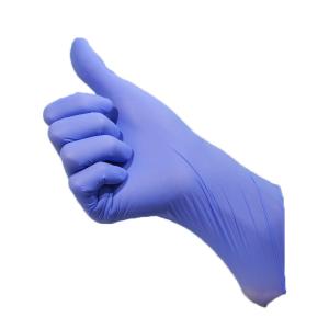 Quality Purple color powder free gloves nitrile examination gloves wholesale