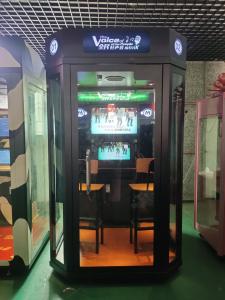 China Customizable Coin Operated Arcade Machine Karaoke Arcade Machine Mini KTV on sale