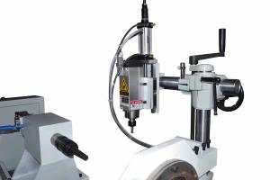 Quality CNC wood lathe machine with engraving spindle wholesale
