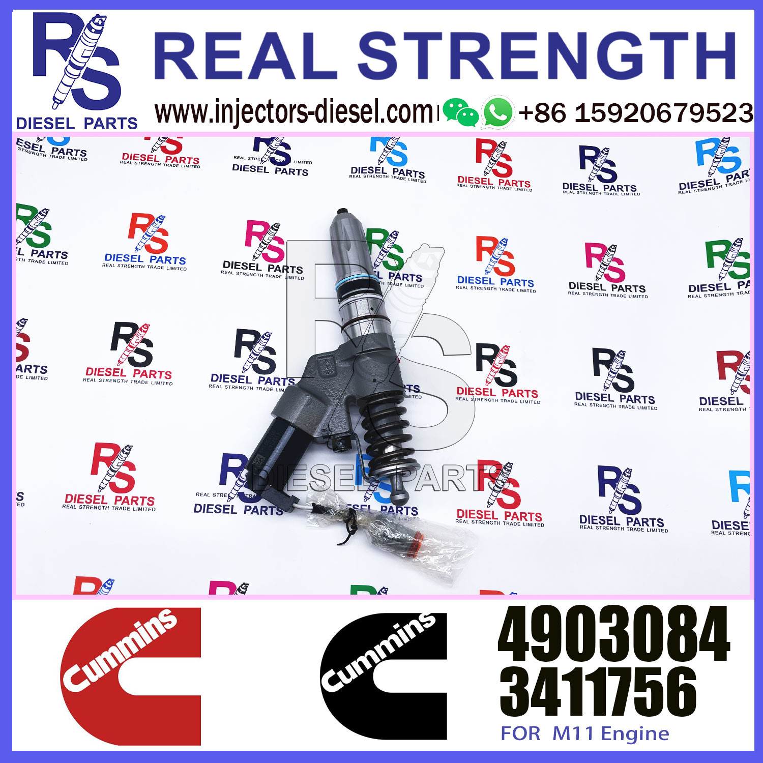 Fuel Injecteur Injector 4061851 4902921 4903084 For Cummins M11