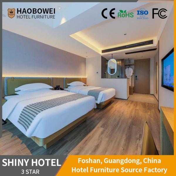 Customized US Hotel Furniture Foshan Luxury Style Standard King Size Bedroom Bed