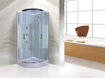 Transparent Quadrant Bathroom Shower Cubicles With Big Massage Jets