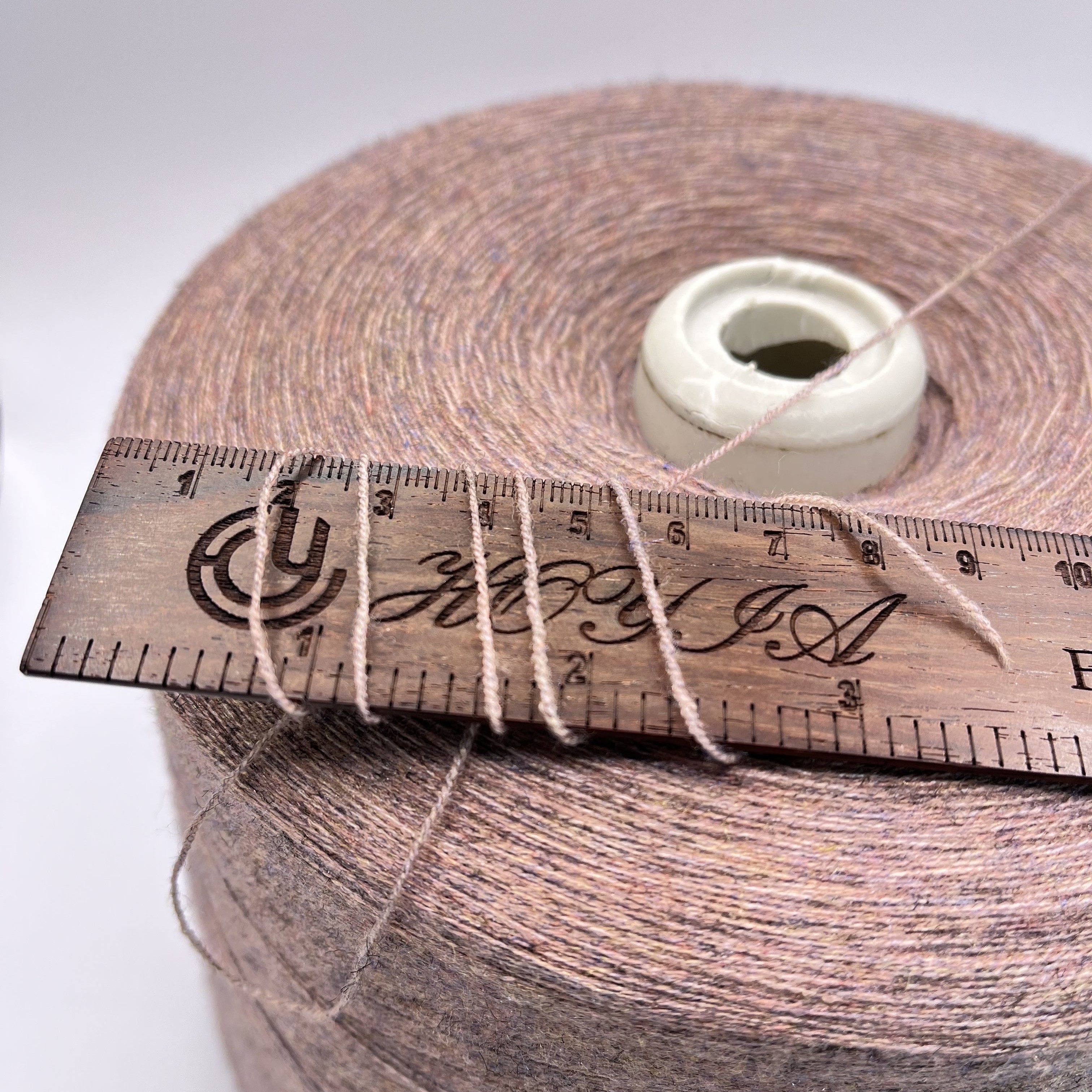 2/48NM viscose blended knitting yarn soft multicoloured core spun yarn