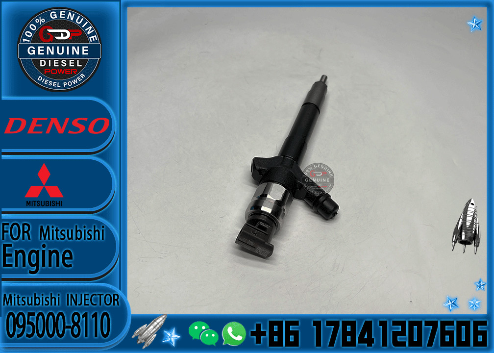 Diesel Fuel Injector 095000-8110 1465A307 0950008110 for 1KD 2KD Original Fuel Injector