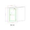Buy cheap Personal Stainless Steel Air Shower Big Single Leaf Swing Doors for electronic from wholesalers