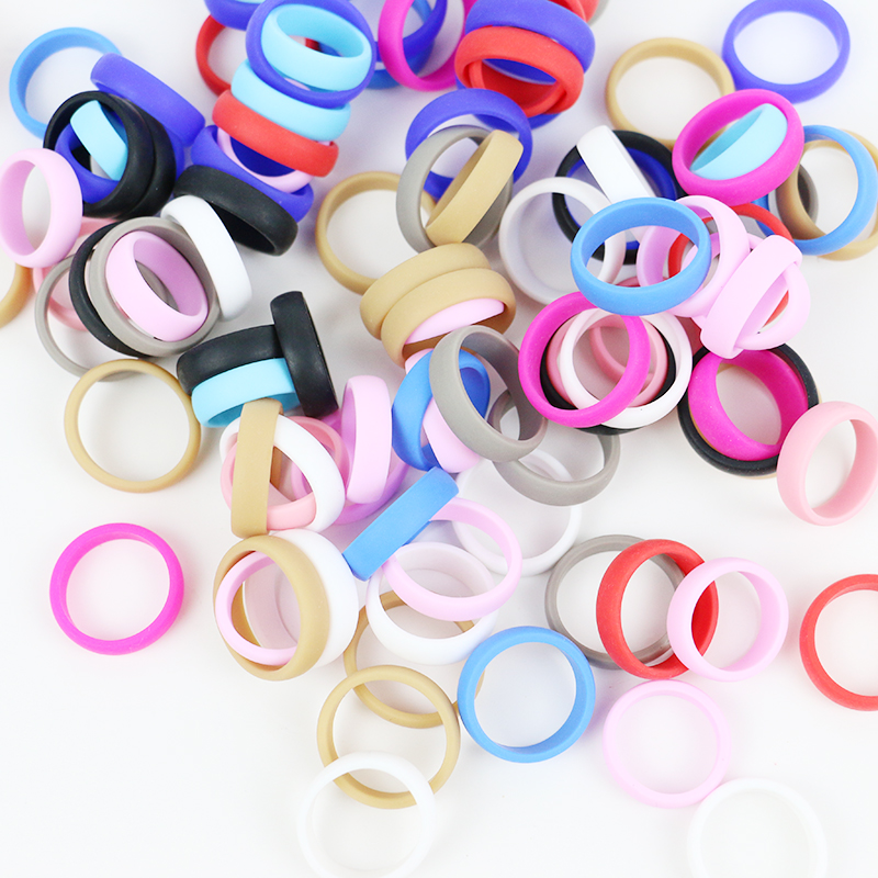 BPA Free Food Grade Silicone Rubber O Rings Chewable For Children Girls