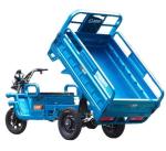 Blue High Load Agricultural Electric Cargo Tricycle Express Electric Tricycle