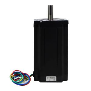 Quality Nema 34 CNC Stepper Motor 14mm Single Shaft 12N.M 154mm 5A 1.8° Hybrid 34HS5802 wholesale