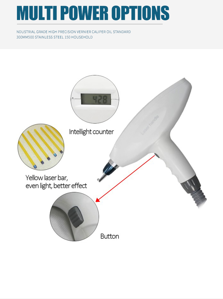 3 Wavelength laser tattoo removal equipment Portable Tattoo Removal Machine