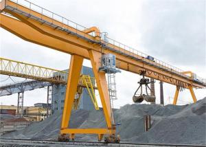 Quality 15t Double Girder Gantry Crane With Grab wholesale
