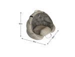 Luxury Dog Bed Cushion Pp Cotton Filled Carrier Portable Dog Car Safety Seat Bed