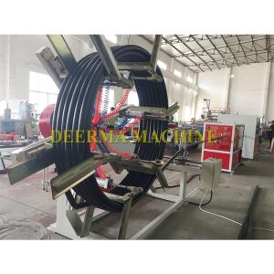 Quality High Speed HDPE Pipe Machine SJ90/30 Tube Extrusion Line 4-12m/Min Tractor Speed wholesale