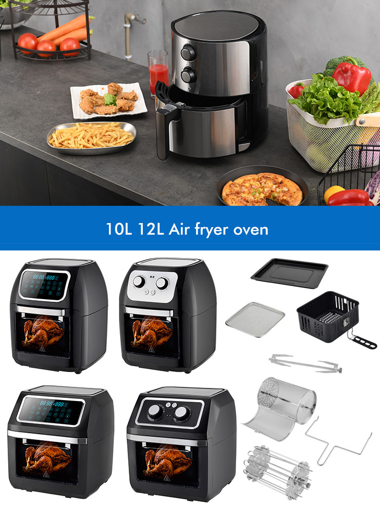 Home Kitchen Small Manual Air Fryer French Fries Fried Chicken Wings Without Oil 3.5L
