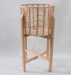Best Home Decor Popular Rattan Plant Stand, Planter Holder Wholesale Natural