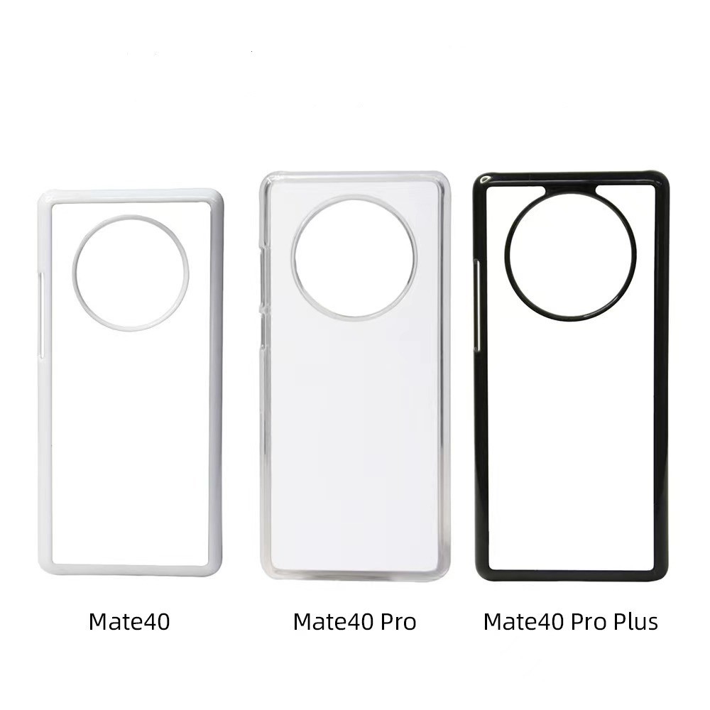 2D PC Plastic Sublimation Phone Cases With Customized Logo And Mobile Cover For Huawei Mate 40 Pro Plus