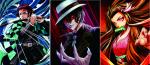 Demon Slayer 3D Lenticular Anime Poster Stock /Custom Design