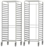 RK Bakeware China-600*400 Stainless Steel Sinmag Double Oven Rack Baking Tray