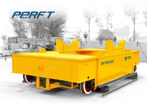 Quality Electric Rail Transfer Trolley Carbon Steel Material 50 - 75 Mm Ground Clearance wholesale