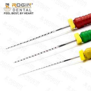 Quality 15-40# Dental Root Canal Files Stainless Steel Reamers 21mm 25mm 28mm 31mm wholesale