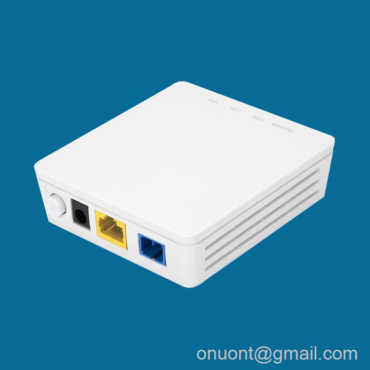FTTH 1GE Bridge XPON ONT HK110 English Firmware UPC APC Optional Support 32 TCONT