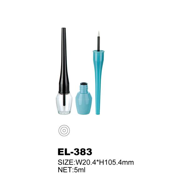 Cheap Hot Stamping Logo Empty Eyeliner Bottle In Plastic Leakproof for sale