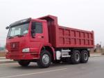 10 Wheels Mining Dump Truck With WD615.69 Engine And 12500kg Gross Weight