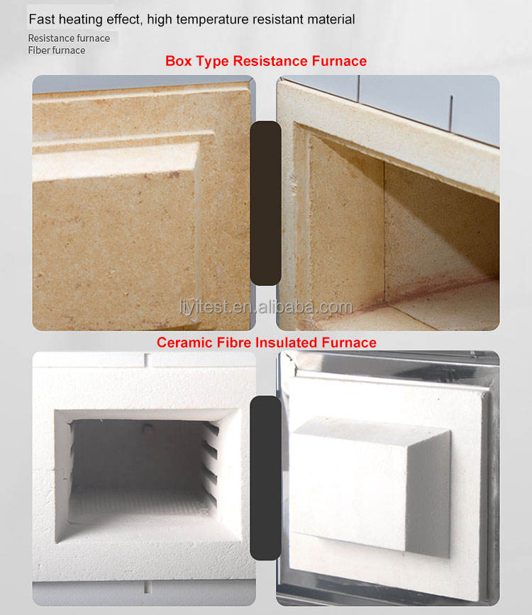 3KW Heat Treatment Muffle Furnace , Industrial Electric Lab Furnace