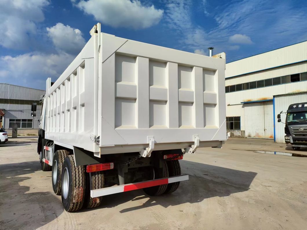 White HOWO 6*4 Dump Truck Tipper Truck Construction Populai All Over The World