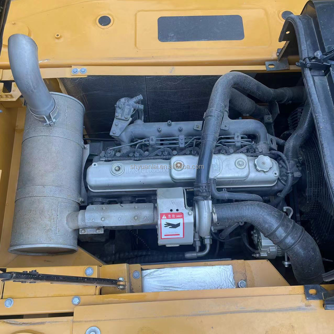 Sany SY215 Second Hand Excavator Original Paint High Work Efficiency