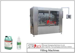 China Alcohol Disinfectant Filling Machine 1.5KW 1000ml Stainless Steel on sale