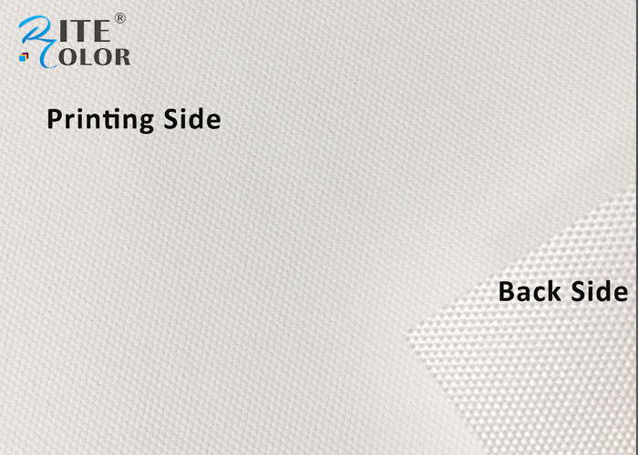 280gsm Glossy Polyester Canvas Rolls For Pigment Dye Ink Printers