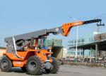 Astern Radar Telescopic Boom Forklift For Construction Spots / Ports / Public
