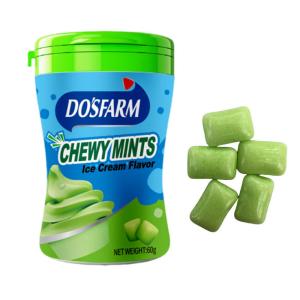 Quality Crispy Mints Aerated Candy Ice Cream Flavor Soft Candy Inflatable Candy Factory wholesale