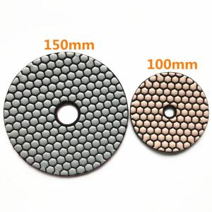 Quality 150mm Granite Sanding Discs Resin Bonded Marble Polishing Disc wholesale