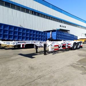 Quality TITAN 2 Axle 40Ft Skeleton Trailer for Sale wholesale