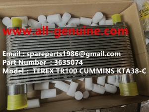Quality 3635074 COOLER TEREX CUMMINS DUMP TRUCK TR50 TR60 TR100 TR70 MINING HAULER OFF HIGHWAY RIGID DUMP TRUCK MT4400AC wholesale