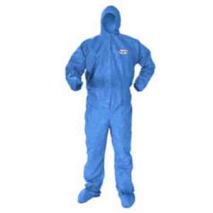 Quality All Over Protective Full Chemical Protection Suit , Disposable Medical Garments wholesale
