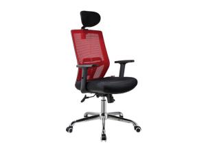 Quality High Back Elegant Economical Office Chairs With Headrest Adjustable Arm wholesale