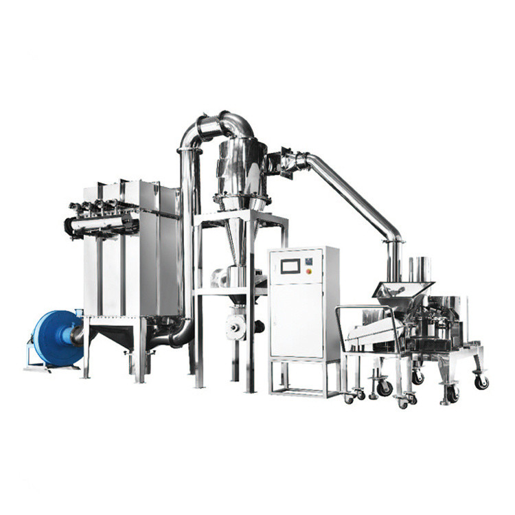 Chemicals Hammer Mill Grinding Machine Stainless Steel 304 Pharmaceutical Pulverizer