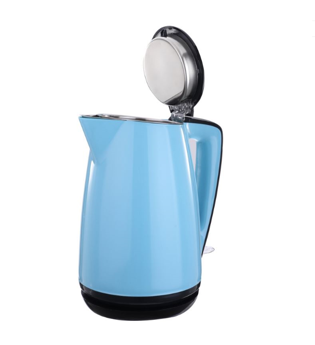 LED Light Stainless Steel Electric Tea Kettle 360 Degree Rotational Heating