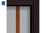 Eco Friendly Fire Retardant Wooden Material Carved Design Wpc Doors