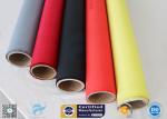 C-glass 590g Satin Weave Silicone Coated Fiberglass Fabric Welding Curtain 0