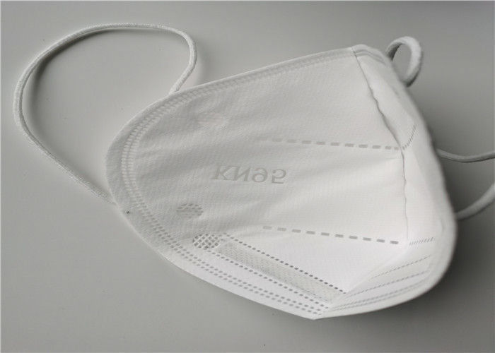 Soft Non Woven Foldable Dust Mask , 4plys Kn95 Medical Mouth Mask