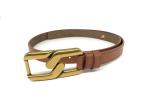 Personalized Waterproof XS 2.3cm Womens Genuine Leather Belt